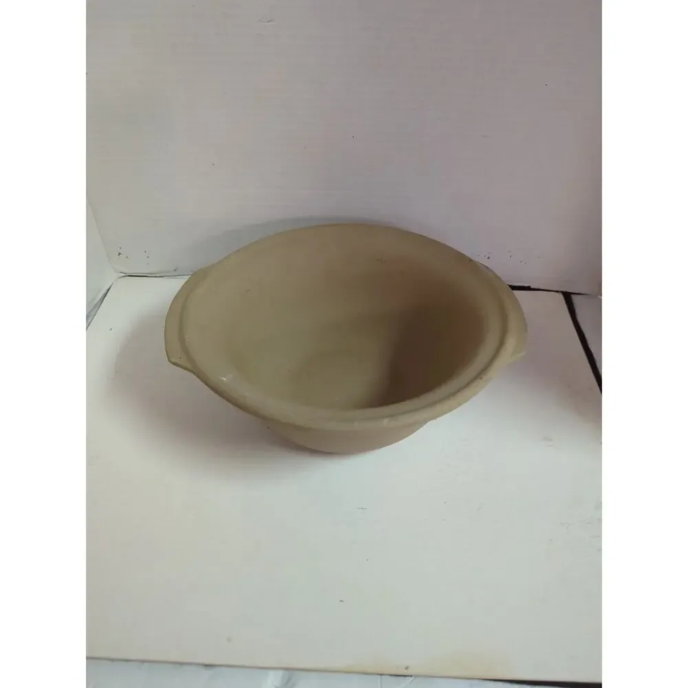 Pampered Chef Stoneware Baking Bowl Family Heritage 10